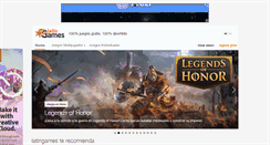 Desktop Screenshot of latingames.com